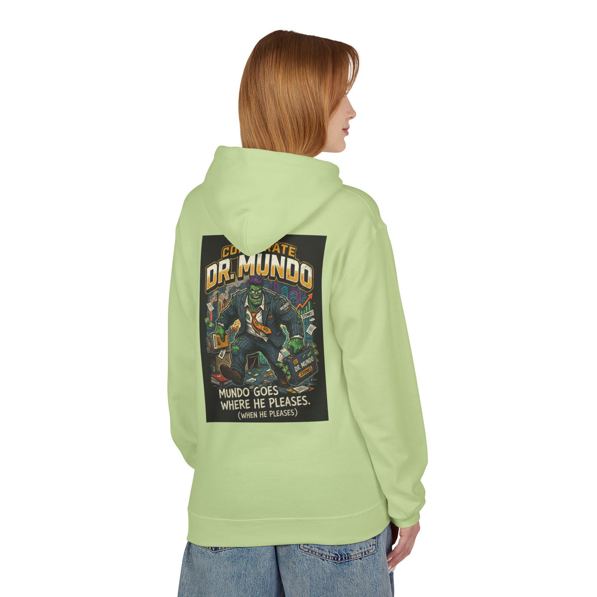 Dr Mundo Retro Arcade Hoodie league of legands— Gaming Champion Pullover