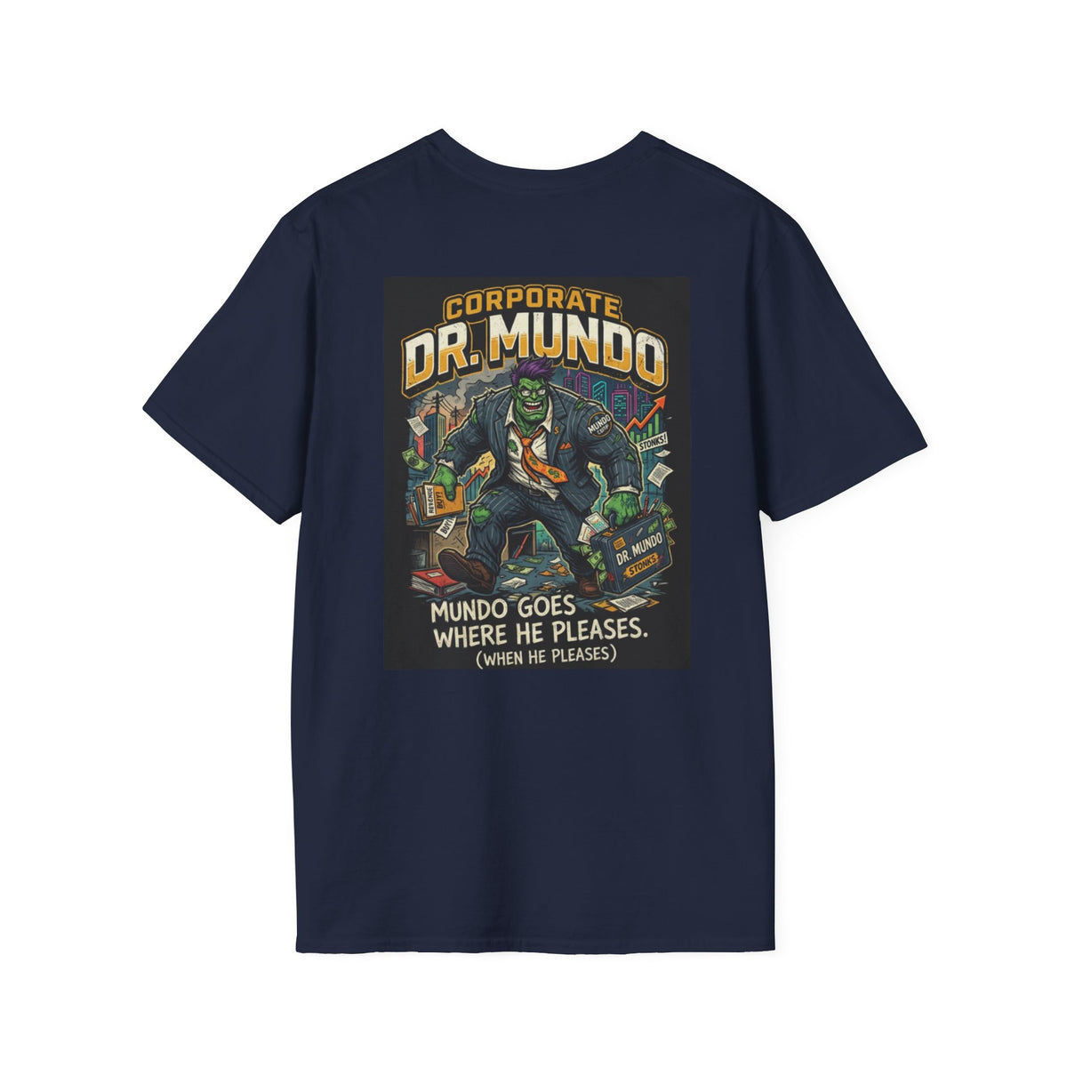 Dr. Mundo Corporate Tee — Funny Gaming League of Legends Shirt