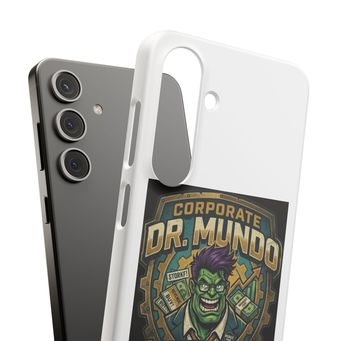 Corporate Dr. Mundo Phone Case — Funny Gaming Snap Case for League of Legends Fans