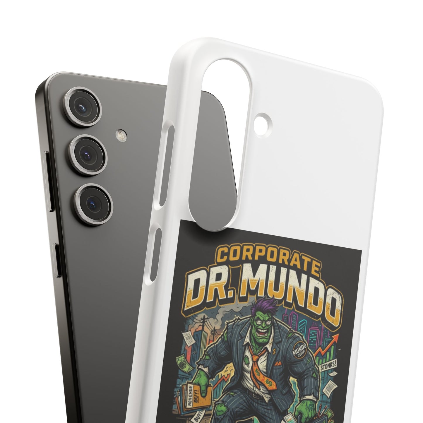 Snap Case — "Corporate Dr. Mundo" Phone Case | Funny Gamer League Riot-Inspired Design