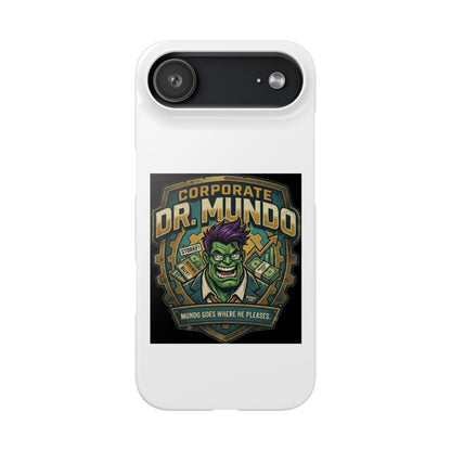 Corporate Dr. Mundo Phone Case — Funny Gaming Snap Case for League of Legends Fans