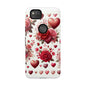 Heartfelt Floral Phone Case | Tough Cases for Love & Romance