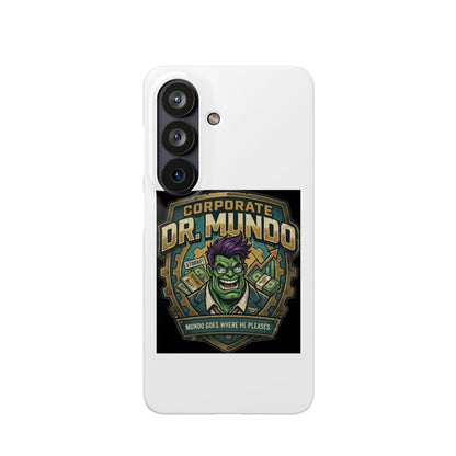 Corporate Dr. Mundo Phone Case — Funny Gaming Snap Case for League of Legends Fans
