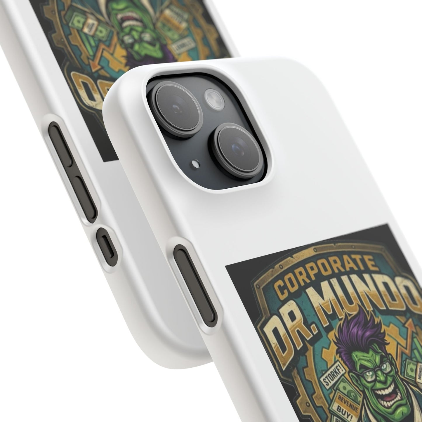 Corporate Dr. Mundo Phone Case — Funny Gaming Snap Case for League of Legends Fans