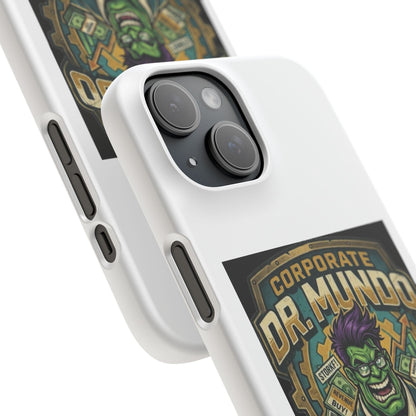 Corporate Dr. Mundo Phone Case — Funny Gaming Snap Case for League of Legends Fans