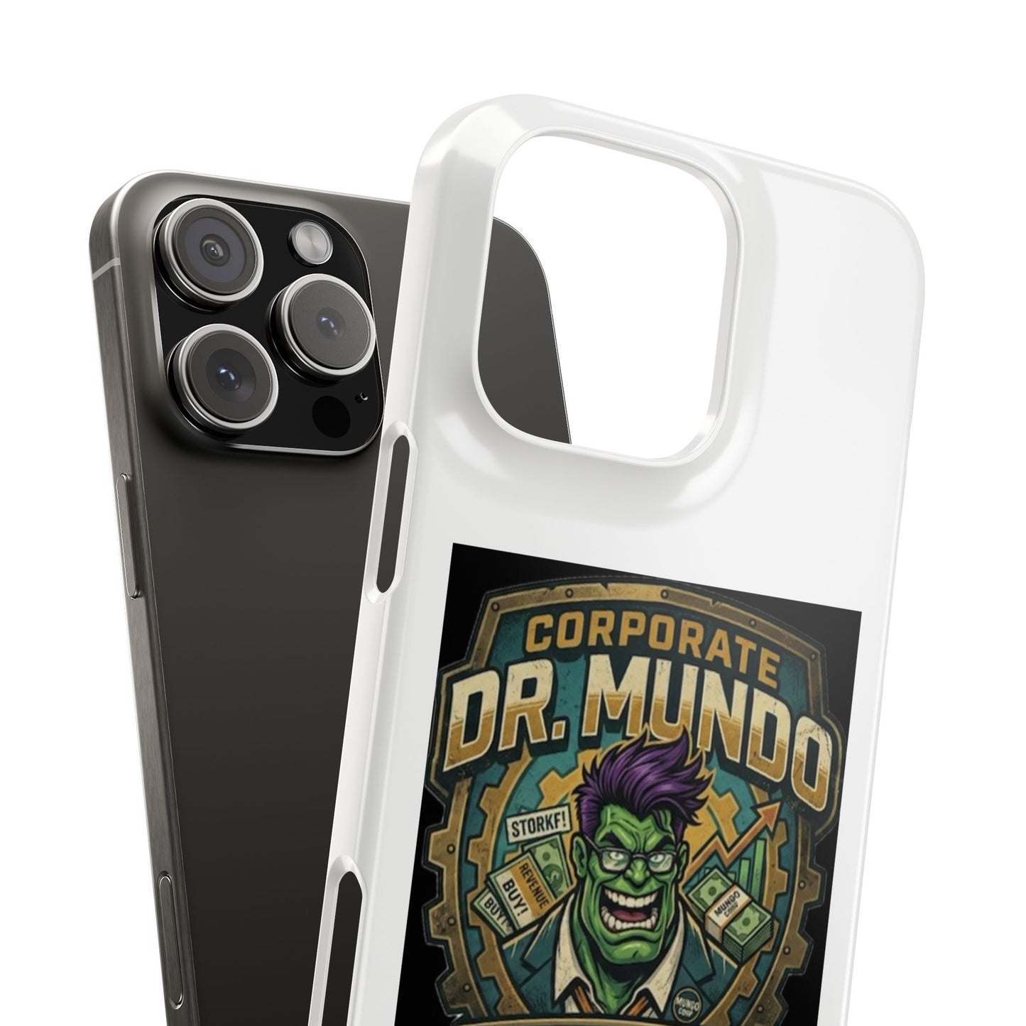 Corporate Dr. Mundo Phone Case — Funny Gaming Snap Case for League of Legends Fans