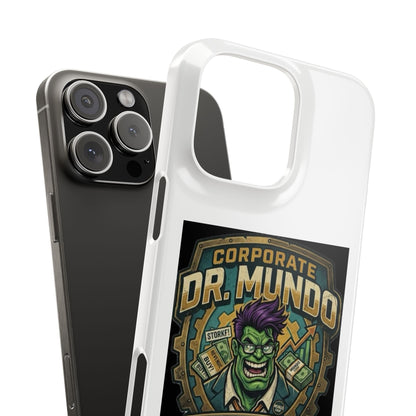 Corporate Dr. Mundo Phone Case — Funny Gaming Snap Case for League of Legends Fans