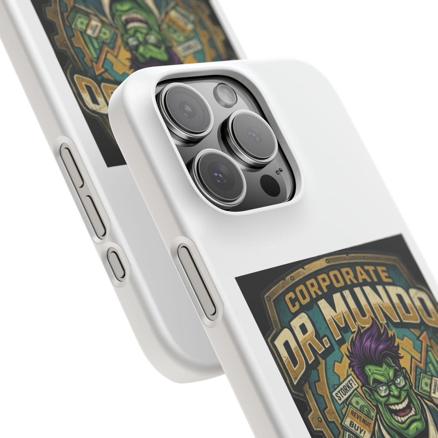 Corporate Dr. Mundo Phone Case — Funny Gaming Snap Case for League of Legends Fans