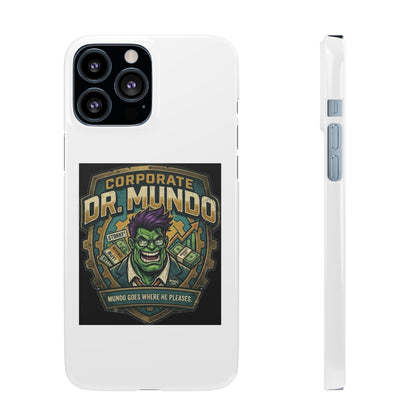 Corporate Dr. Mundo Phone Case — Funny Gaming Snap Case for League of Legends Fans
