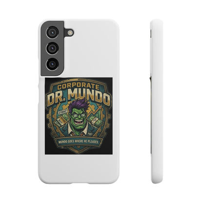 Corporate Dr. Mundo Phone Case — Funny Gaming Snap Case for League of Legends Fans