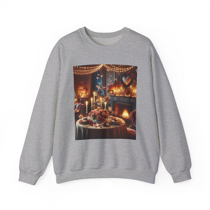 Cozy Romantic Dinner Sweatshirt – Unisex Heavy Blend™ Crewneck