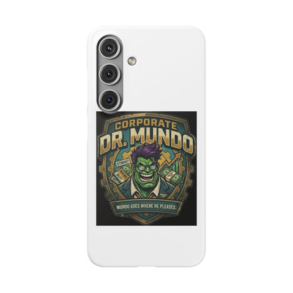 Corporate Dr. Mundo Phone Case — Funny Gaming Snap Case for League of Legends Fans