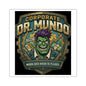 Square Sticker — Corporate Dr. Mundo Gaming Logo ("Mundo Goes Where He Pleases") league of legends