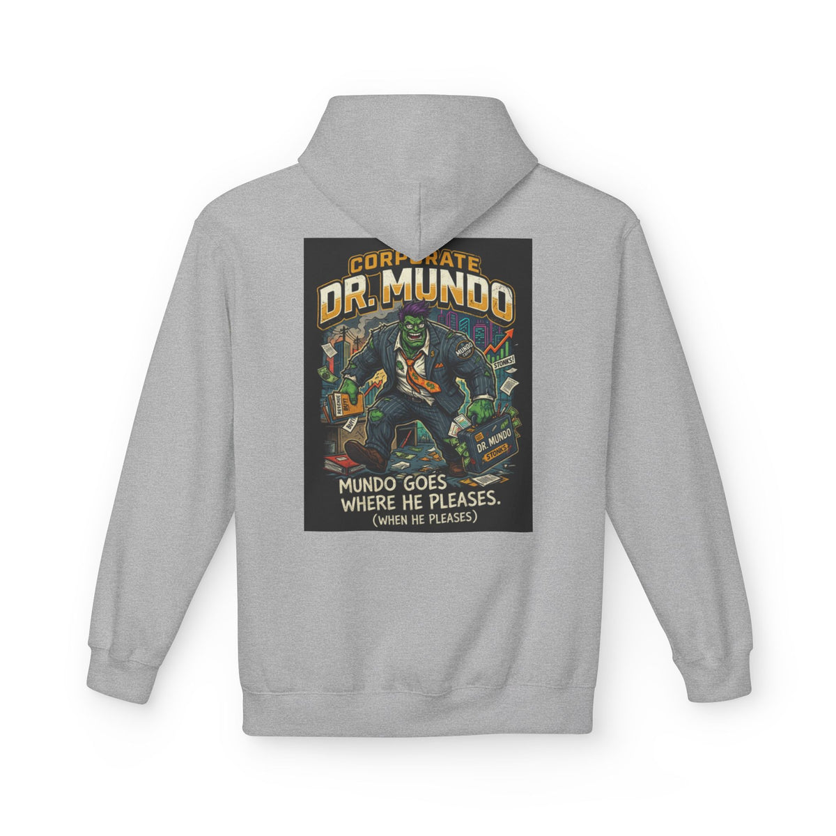 Dr Mundo Retro Arcade Hoodie league of legands— Gaming Champion Pullover