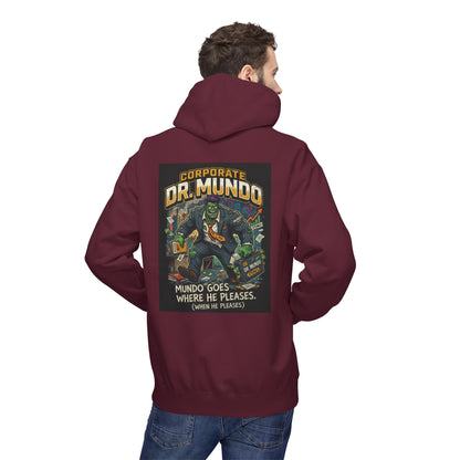 Dr Mundo Retro Arcade Hoodie league of legands— Gaming Champion Pullover