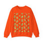 Cute Avocado Pattern Unisex Crewneck Sweatshirt - Perfect for Food Lovers