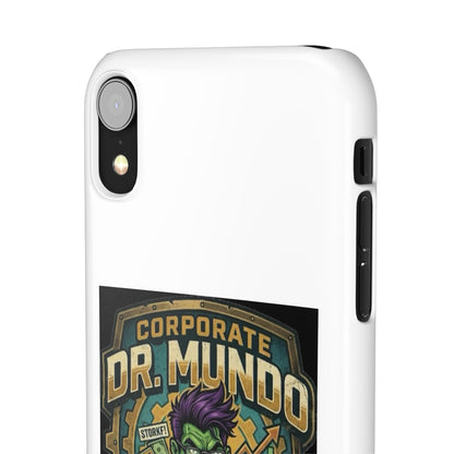 Corporate Dr. Mundo Phone Case — Funny Gaming Snap Case for League of Legends Fans