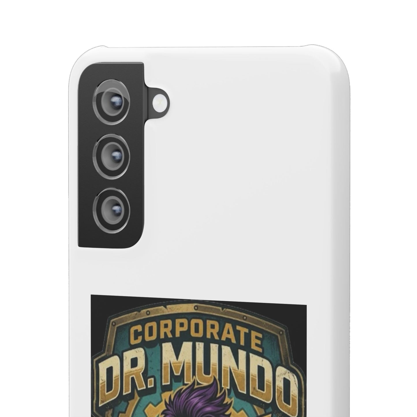 Corporate Dr. Mundo Phone Case — Funny Gaming Snap Case for League of Legends Fans