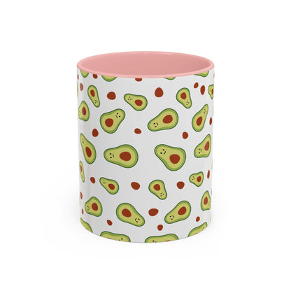 Quirky Avocado Print Coffee Mug - Fun Kitchen Accessory for Unique Coffee Lovers