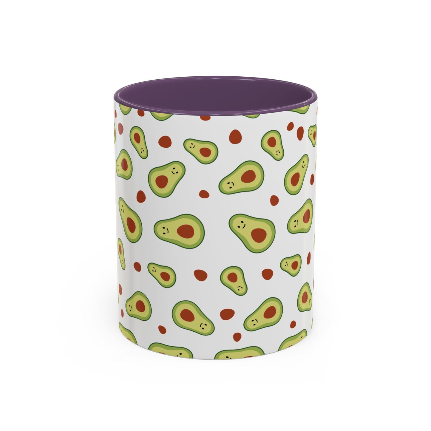 Quirky Avocado Print Coffee Mug - Fun Kitchen Accessory for Unique Coffee Lovers