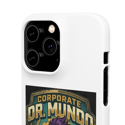 Corporate Dr. Mundo Phone Case — Funny Gaming Snap Case for League of Legends Fans