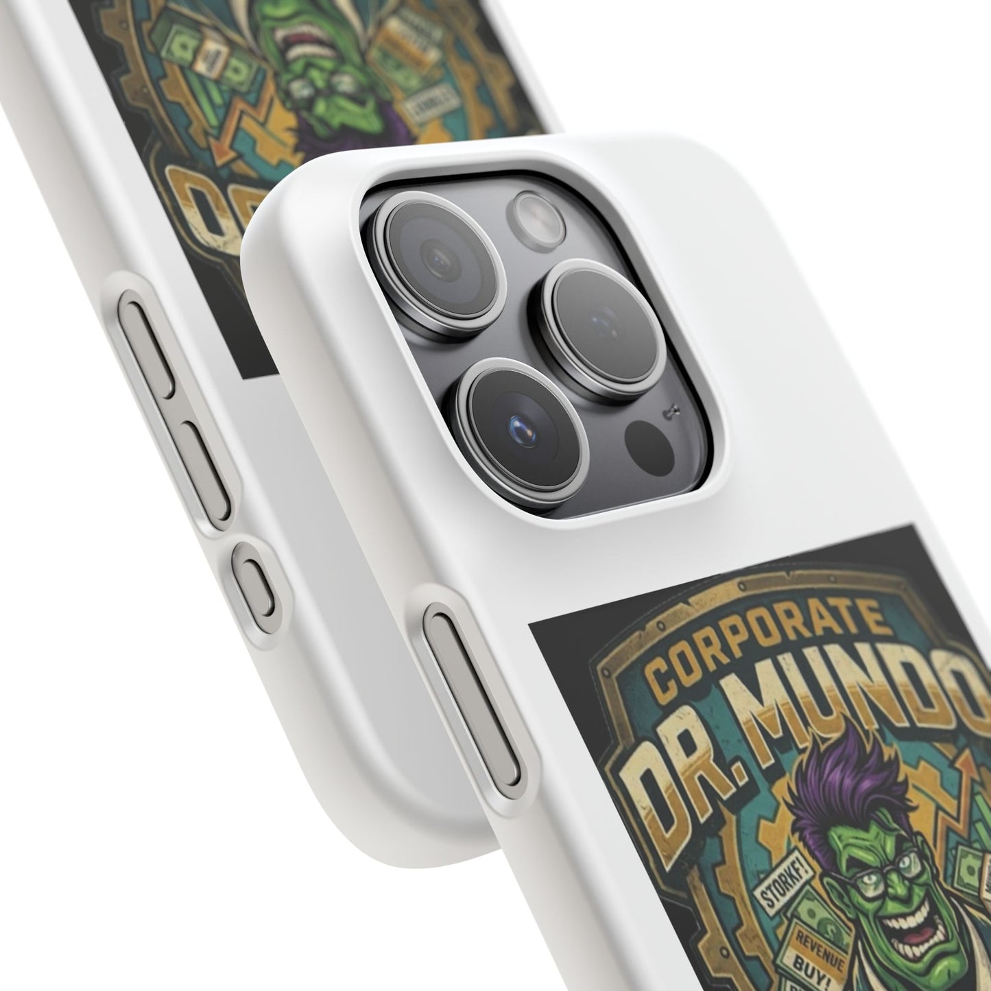 Corporate Dr. Mundo Phone Case — Funny Gaming Snap Case for League of Legends Fans
