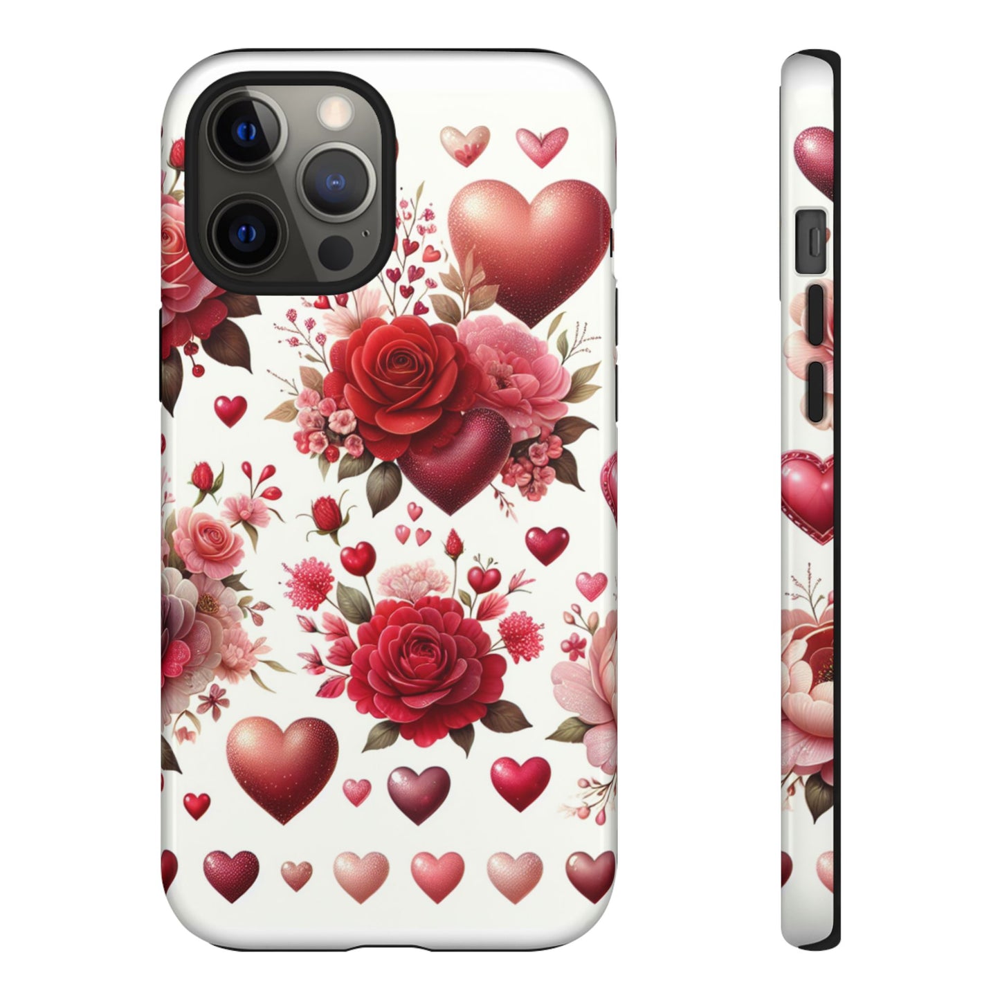 Heartfelt Floral Phone Case | Tough Cases for Love & Romance