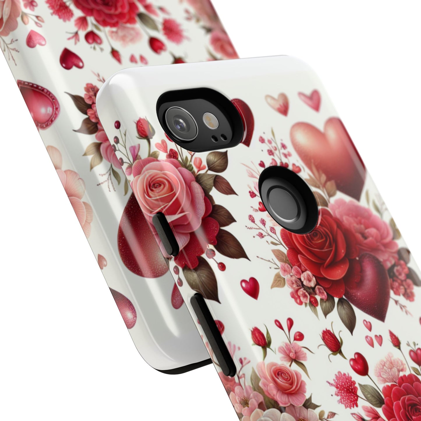 Heartfelt Floral Phone Case | Tough Cases for Love & Romance