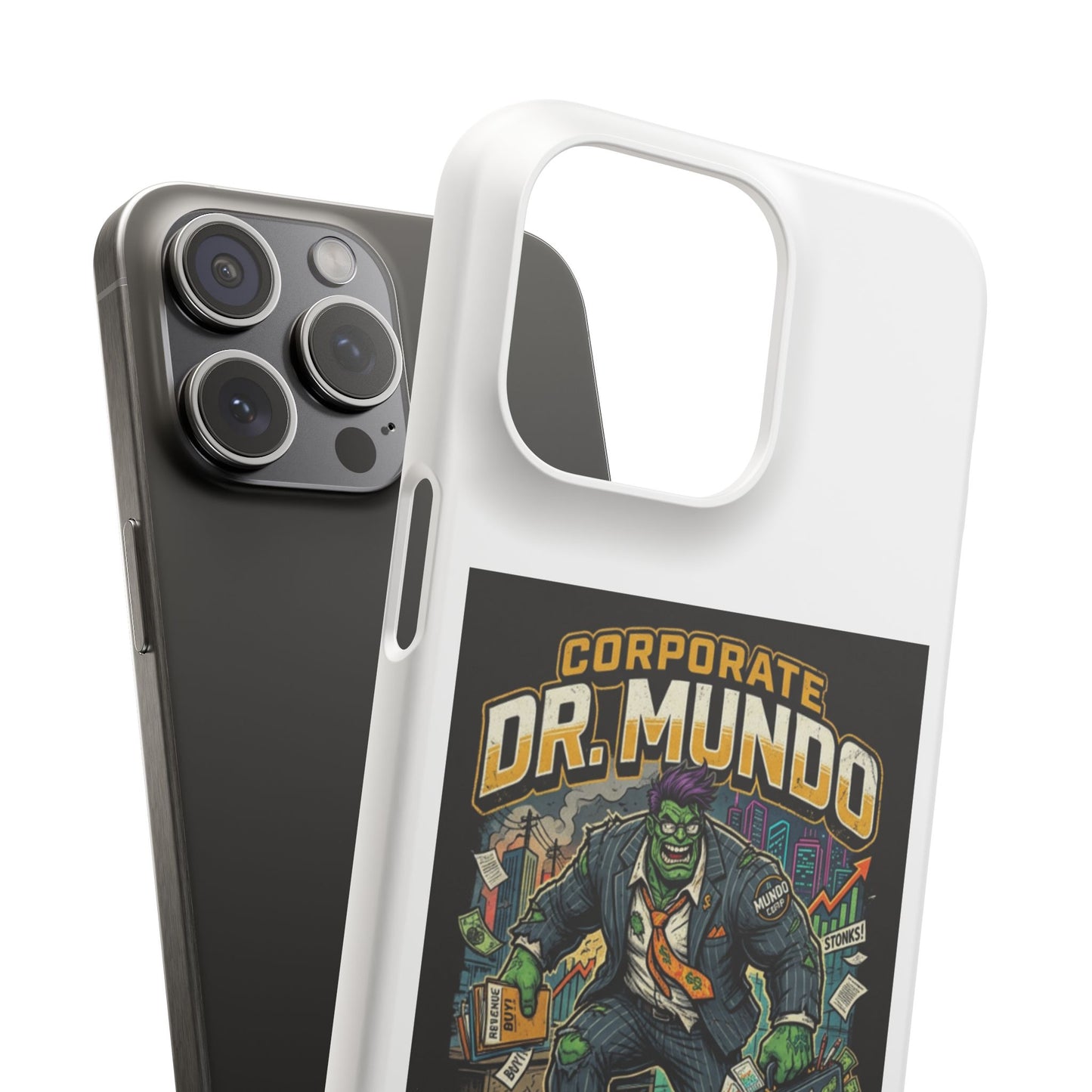 Snap Case — "Corporate Dr. Mundo" Phone Case | Funny Gamer League Riot-Inspired Design