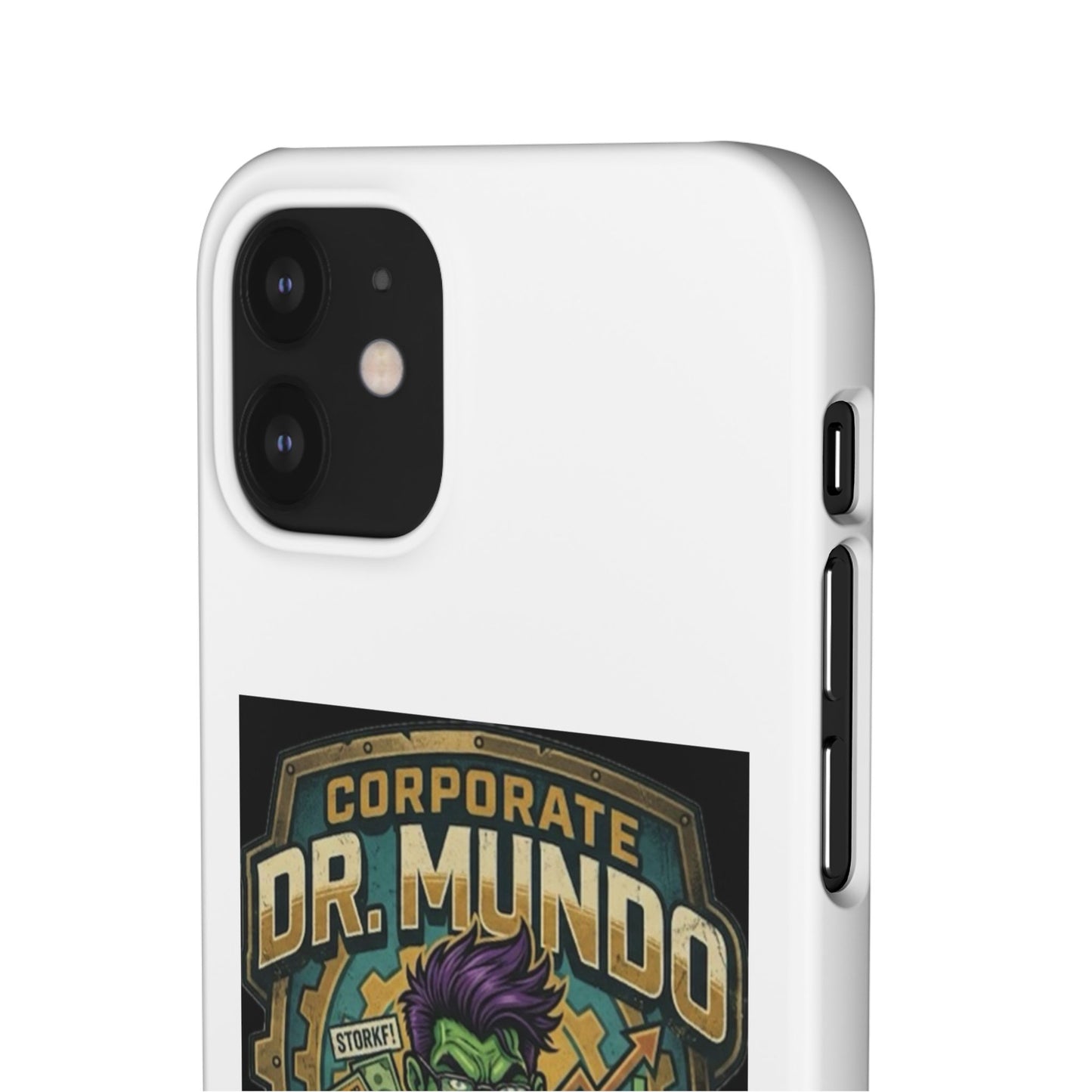 Corporate Dr. Mundo Phone Case — Funny Gaming Snap Case for League of Legends Fans