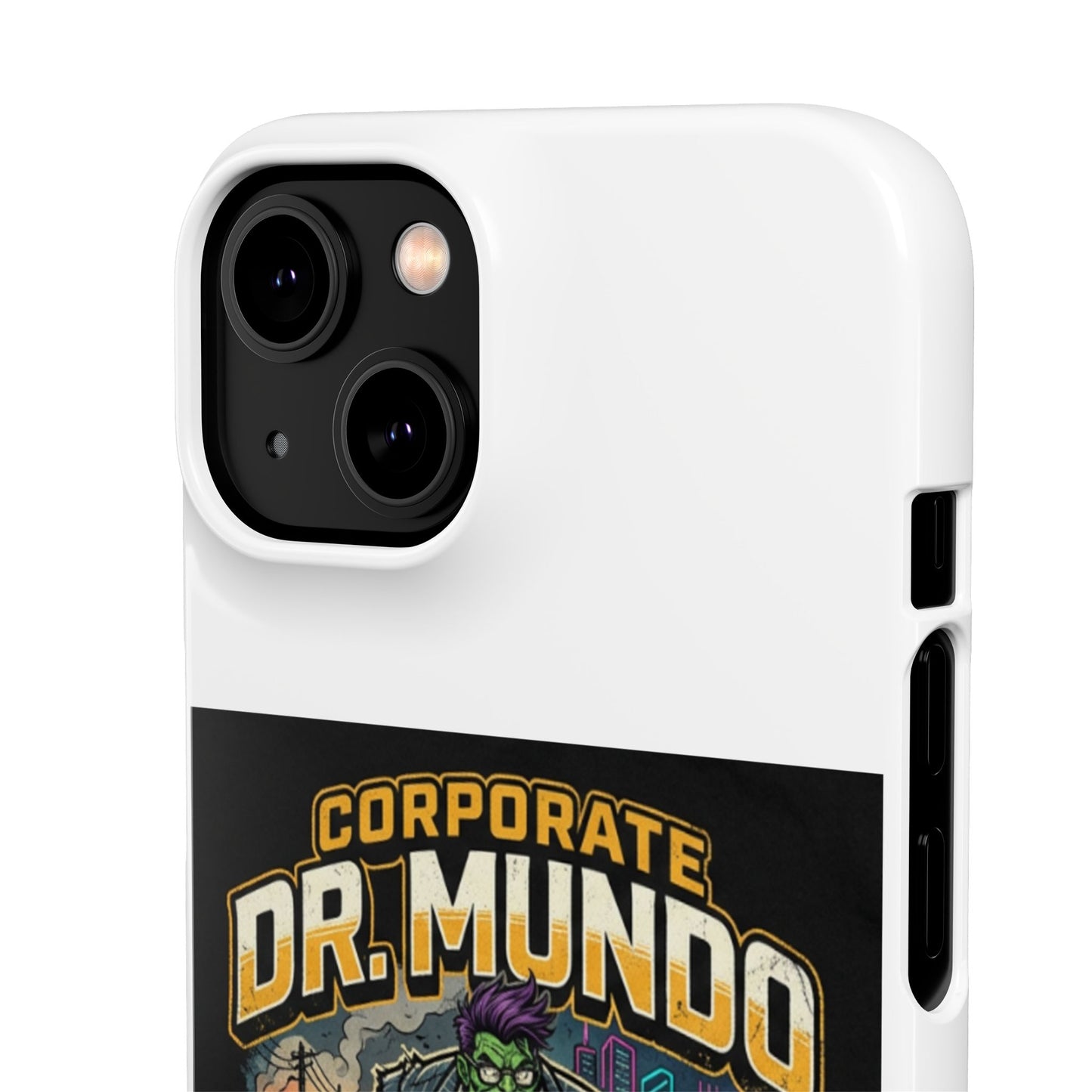 Snap Case — "Corporate Dr. Mundo" Phone Case | Funny Gamer League Riot-Inspired Design