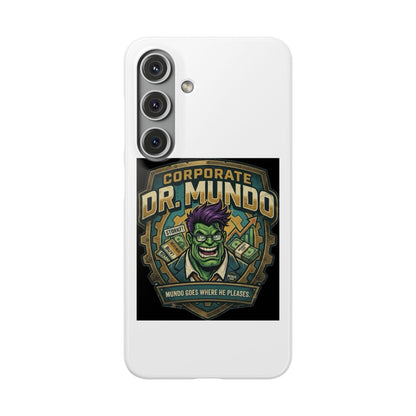 Corporate Dr. Mundo Phone Case — Funny Gaming Snap Case for League of Legends Fans
