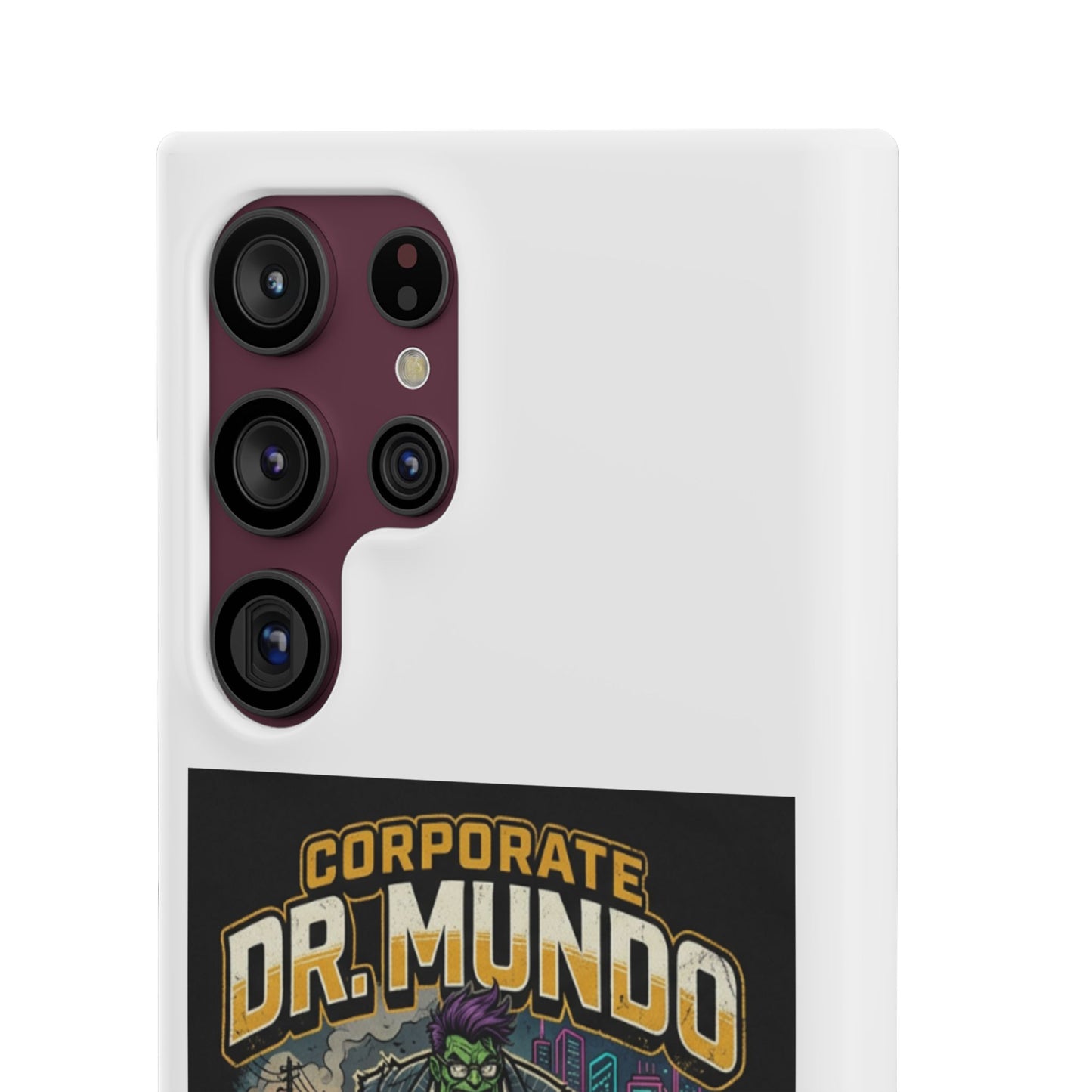 Snap Case — "Corporate Dr. Mundo" Phone Case | Funny Gamer League Riot-Inspired Design