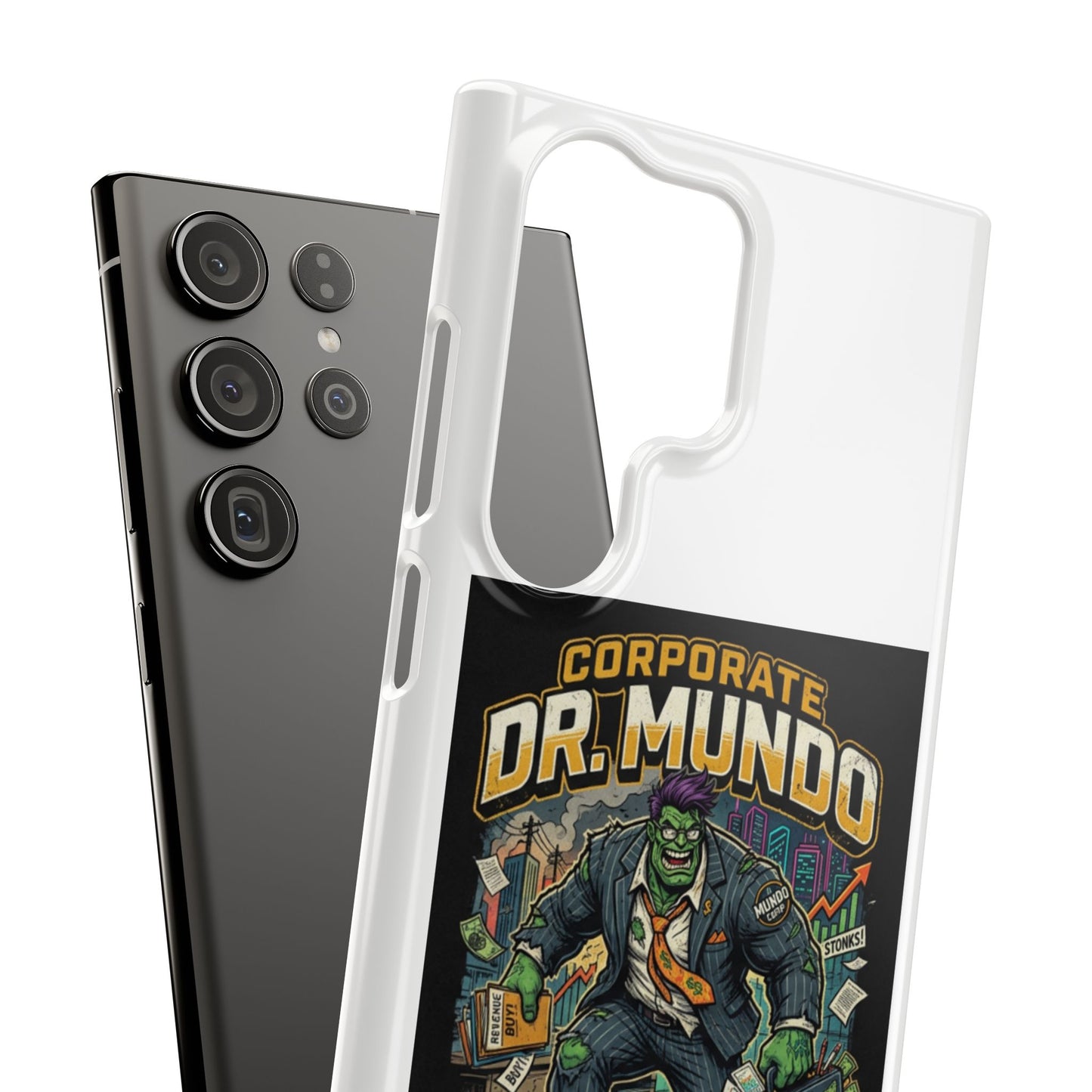 Snap Case — "Corporate Dr. Mundo" Phone Case | Funny Gamer League Riot-Inspired Design