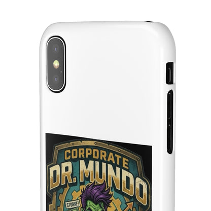 Corporate Dr. Mundo Phone Case — Funny Gaming Snap Case for League of Legends Fans
