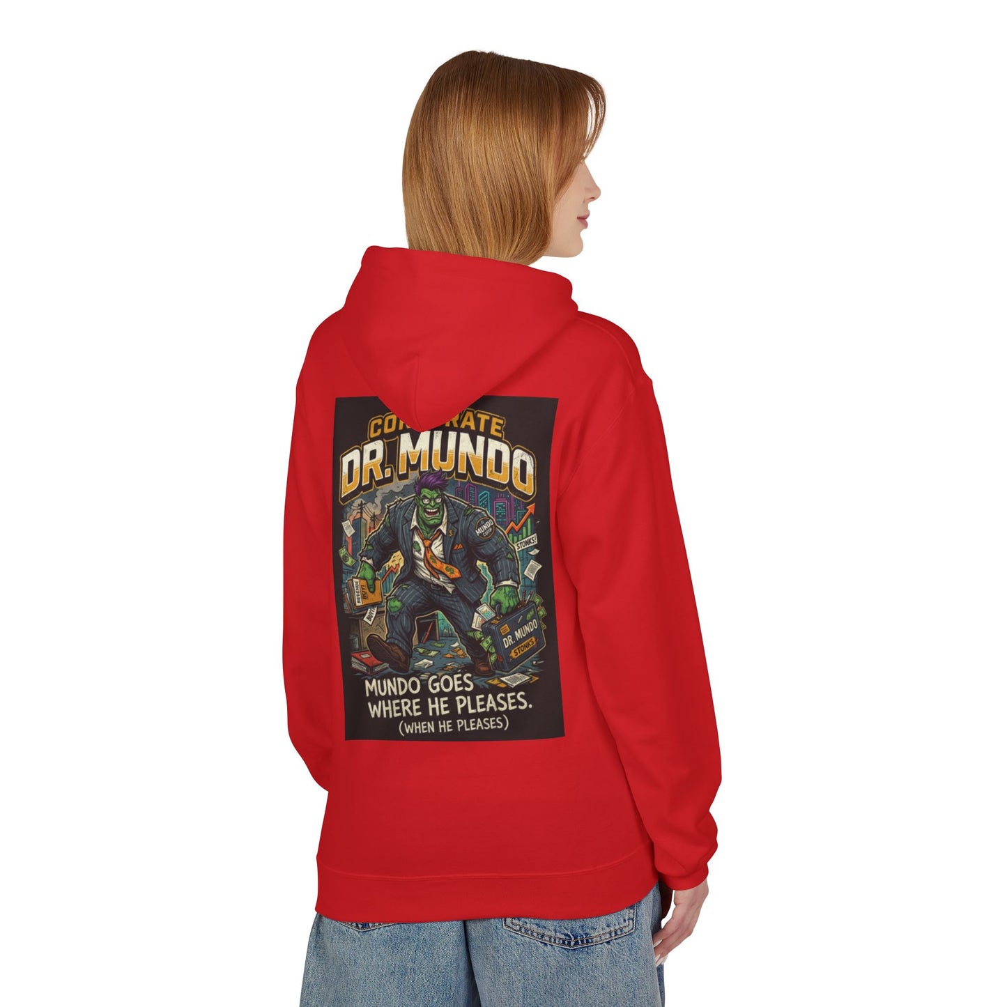 Dr Mundo Retro Arcade Hoodie league of legands— Gaming Champion Pullover