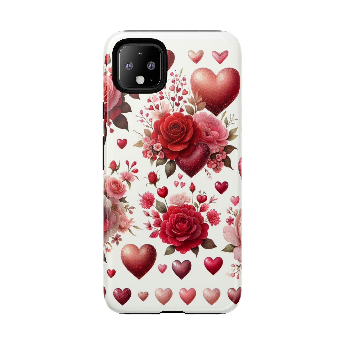 Heartfelt Floral Phone Case | Tough Cases for Love & Romance