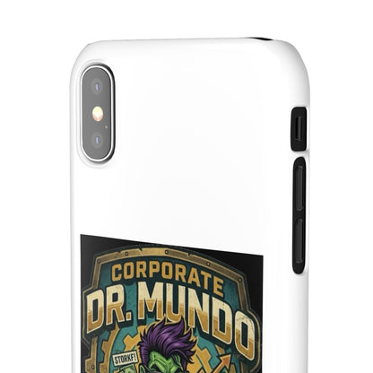 Corporate Dr. Mundo Phone Case — Funny Gaming Snap Case for League of Legends Fans