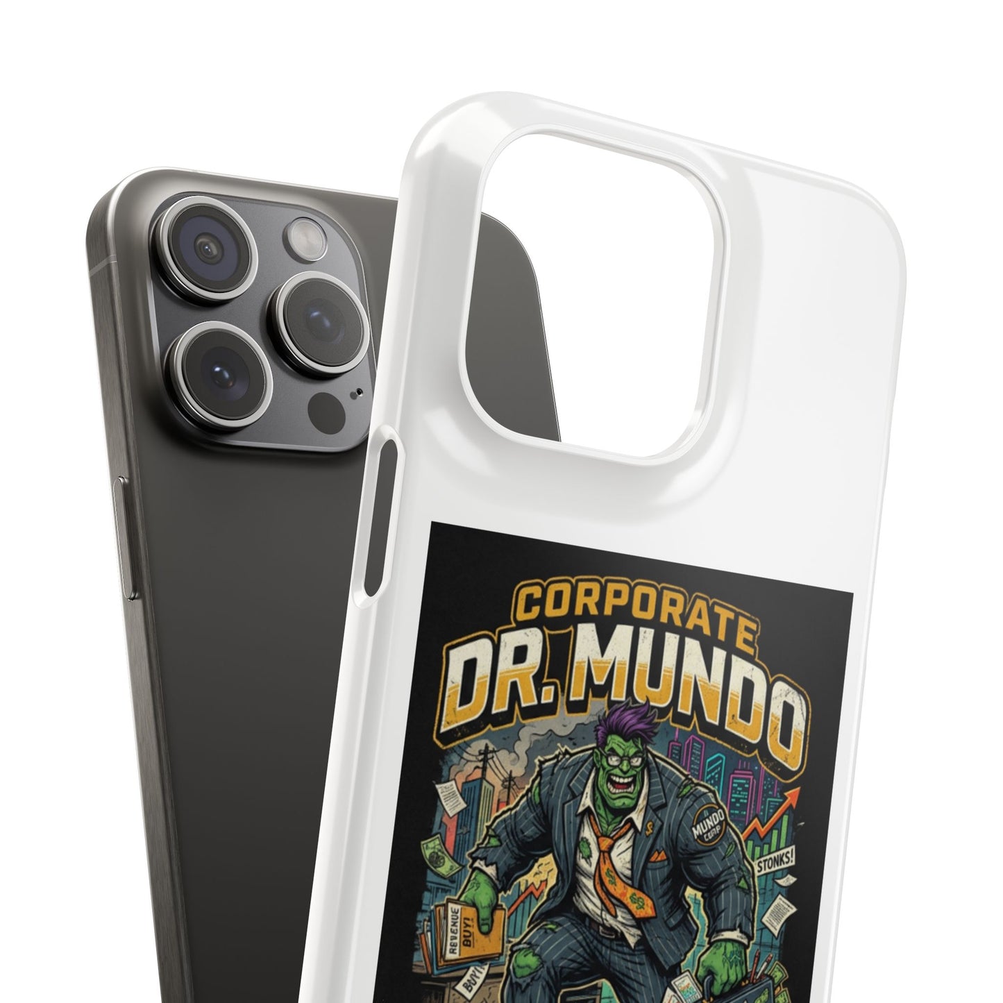 Snap Case — "Corporate Dr. Mundo" Phone Case | Funny Gamer League Riot-Inspired Design