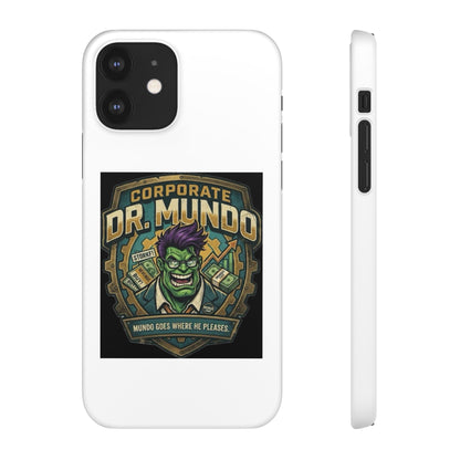 Corporate Dr. Mundo Phone Case — Funny Gaming Snap Case for League of Legends Fans