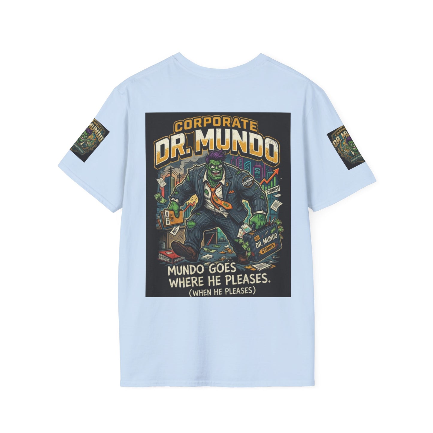 Dr. Mundo Corporate Tee — Funny Gaming League of Legends Shirt