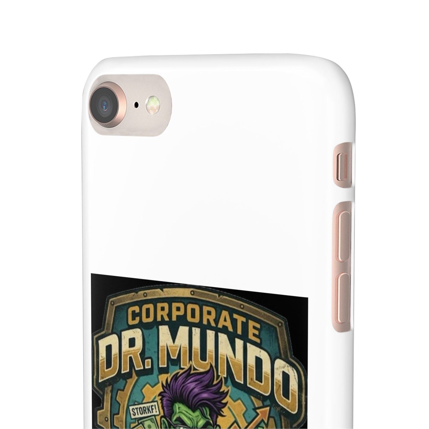Corporate Dr. Mundo Phone Case — Funny Gaming Snap Case for League of Legends Fans
