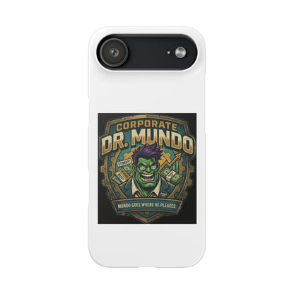 Corporate Dr. Mundo Phone Case — Funny Gaming Snap Case for League of Legends Fans