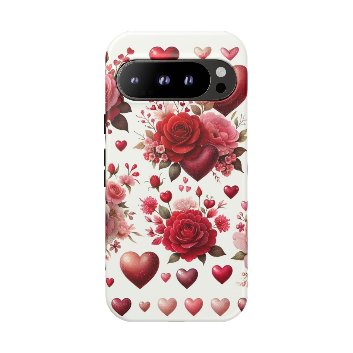 Heartfelt Floral Phone Case | Tough Cases for Love & Romance