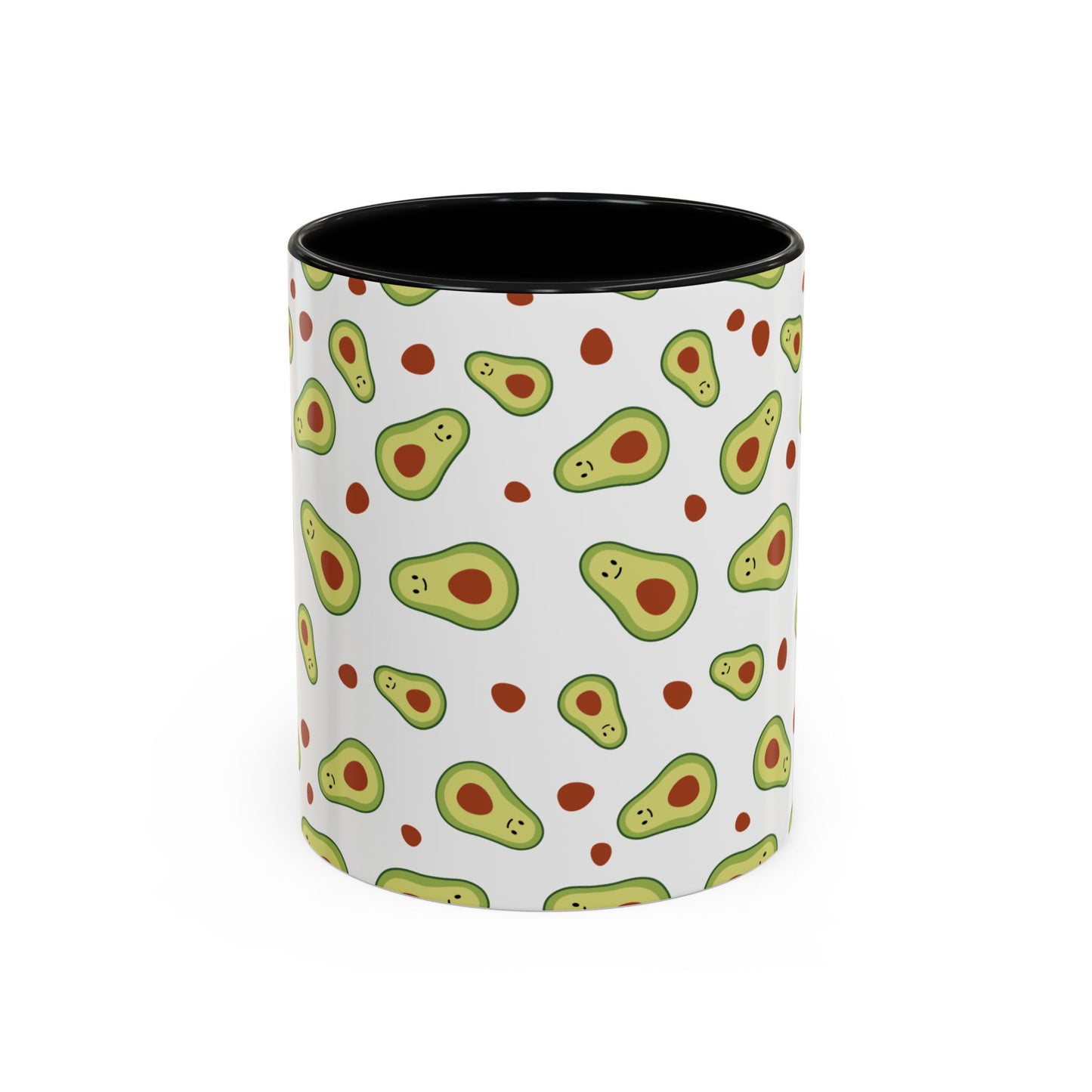 Quirky Avocado Print Coffee Mug - Fun Kitchen Accessory for Unique Coffee Lovers