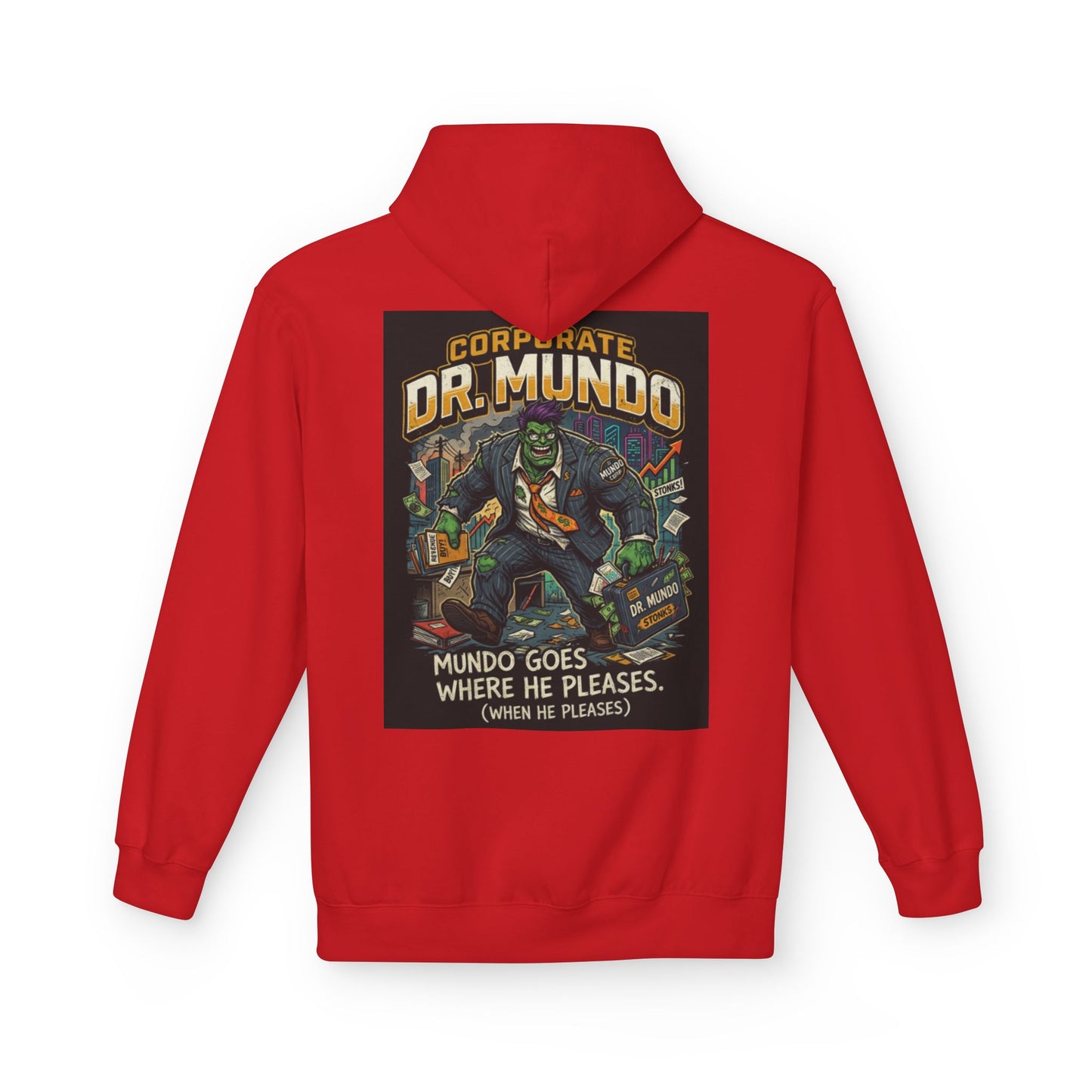 Dr Mundo Retro Arcade Hoodie league of legands— Gaming Champion Pullover