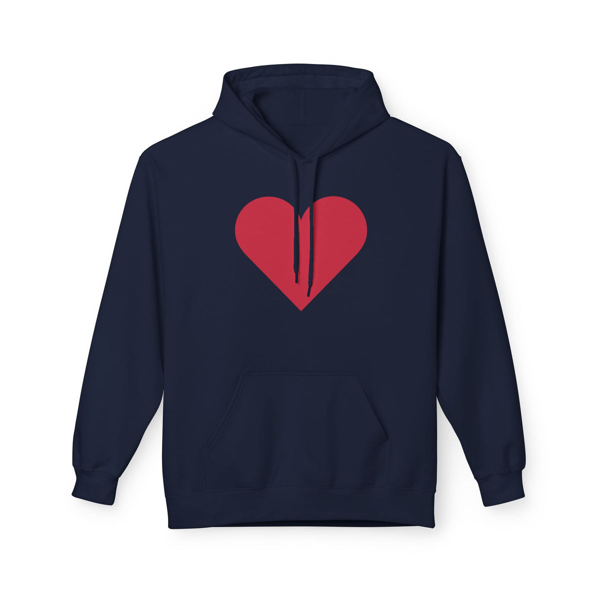 Heart & Rose Pattern Hoodie — Romantic Floral Valentine Pullover