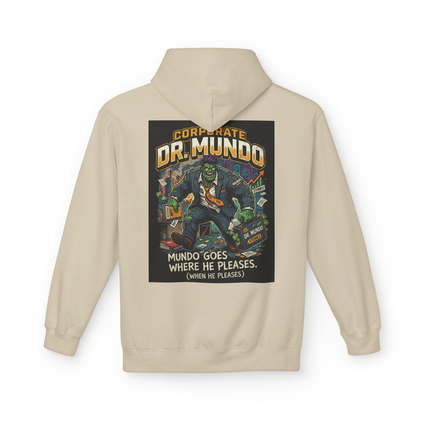 Dr Mundo Retro Arcade Hoodie league of legands— Gaming Champion Pullover