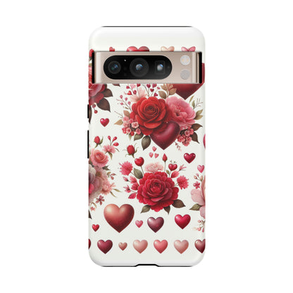 Heartfelt Floral Phone Case | Tough Cases for Love & Romance