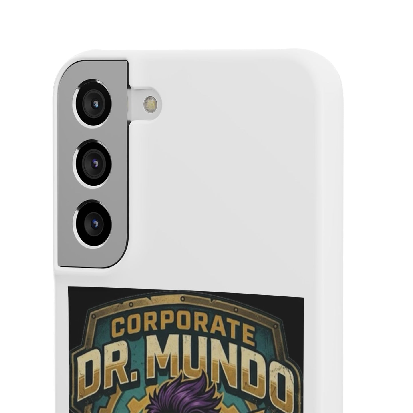 Corporate Dr. Mundo Phone Case — Funny Gaming Snap Case for League of Legends Fans